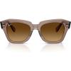 Transparent Light Brown/Gradient Brown
