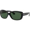 image:imageRayBan Womens Rb4101 Jackie Ohh Butterfly SunglassesBlackPolarized Dark Green
