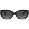 image:imageRayBan Womens Rb4101 Jackie Ohh Butterfly SunglassesBlackPolarized Light Grey Gradient Dark Grey