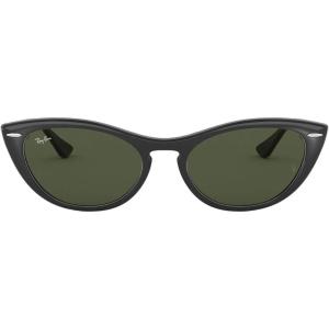 image:imageRayBan Womens RB4314N Nina Cat Eye SunglassesBlackG15 Green