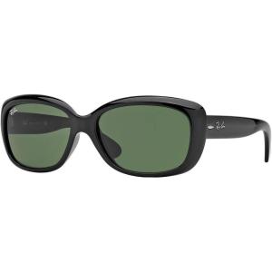 image:imageRayBan Womens Rb4101 Jackie Ohh Butterfly SunglassesBlackDark Green