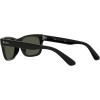 image:imageRayBan Mens RB2283 Mr BuRBank Rectangular SunglassesBlackGreen