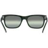 image:imageRayBan Mens RB2283 Mr BuRBank Rectangular SunglassesGreenDark Green Gradient Mirrored Polarized