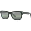image:imageRayBan Mens RB2283 Mr BuRBank Rectangular SunglassesGreenDark Green Gradient Mirrored Polarized
