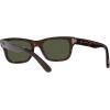 image:imageRayBan Mens RB2283 Mr BuRBank Rectangular SunglassesHavanaGreen