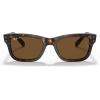 image:imageRayBan Mens RB2283 Mr BuRBank Rectangular SunglassesHavanaPolarized Brown