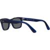 image:imageRayBan Mens RB2283 Mr BuRBank Rectangular SunglassesStriped BlueDark Grey