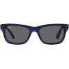 image:imageRayBan Mens RB2283 Mr BuRBank Rectangular SunglassesStriped BlueDark Grey