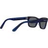 image:imageRayBan Mens RB2283 Mr BuRBank Rectangular SunglassesStriped BlueDark Grey