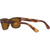 image:imageRayBan Mens RB2283 Mr BuRBank Rectangular SunglassesStriped HavanaBrown