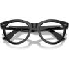 image:imageRayBan Rx2241v Wayfarer Way Round Prescription Eyewear FramesBlackDemo Lens