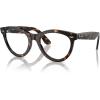 image:imageRayBan Rx2241v Wayfarer Way Round Prescription Eyewear FramesHavanaDemo Lens