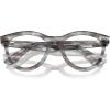 image:imageRayBan Rx2241v Wayfarer Way Round Prescription Eyewear FramesStriped Transparent BlueDemo Lens