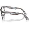 image:imageRayBan Rx2241v Wayfarer Way Round Prescription Eyewear FramesStriped Transparent BlueDemo Lens