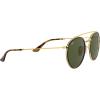 image:imageRayBan Unisex Rb3647n Double Bridge Round SunglassesGoldG15 Green