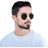 image:imageRayBan Unisex Rb3647n Double Bridge Round SunglassesGoldG15 Green