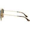 image:imageRayBan Unisex Rb3647n Double Bridge Round SunglassesGoldG15 Green