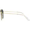 image:imageRayBan Unisex Rb3647n Double Bridge Round SunglassesLegend GoldGreen Vintage