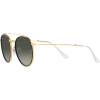 image:imageRayBan Unisex Rb3647n Double Bridge Round SunglassesLegend GoldGrey Gradient