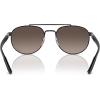 image:imageRayBan Unisex Rb3736ch Chromance Round SunglassesBlackGrey Mirrored Grey Polarized
