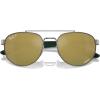 image:imageRayBan Unisex Rb3736ch Chromance Round SunglassesGunmetalGreen Mirrored Gold Gradient Polarized