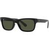 image:imageRayBan Mens RB2283 Mr BuRBank Rectangular SunglassesBlackGreen