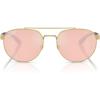 image:imageRayBan Unisex Rb3736ch Chromance Round SunglassesGoldOrange Mir Pink Polarized