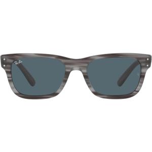 image:imageRayBan Mens RB2283 Mr BuRBank Rectangular SunglassesGreenBlue