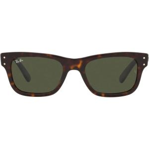 image:imageRayBan Mens RB2283 Mr BuRBank Rectangular SunglassesHavanaGreen