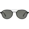 image:imageRayBan RB4187 Chris Square SunglassesBlackPolarized Green