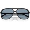 image:imageRayBan Rb2198 Bill Square SunglassesBlackBlue