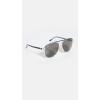 image:imageRayBan Rb2198 Bill Square SunglassesBlue on TransparentDark Grey