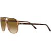 image:imageRayBan Rb2198 Bill Square SunglassesHavana on Transparent BrownClear Gradient Brown