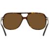 image:imageRayBan Rb2198 Bill Square SunglassesHavanaPolarized Brown