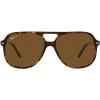 image:imageRayBan Rb2198 Bill Square SunglassesHavanaPolarized Brown
