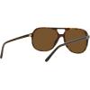 image:imageRayBan Rb2198 Bill Square SunglassesHavanaPolarized Brown