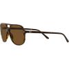 image:imageRayBan Rb2198 Bill Square SunglassesHavanaPolarized Brown