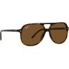 image:imageRayBan Rb2198 Bill Square SunglassesHavanaPolarized Brown