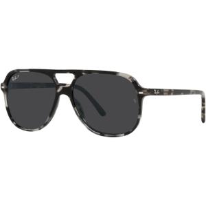 image:imageRayBan Rb2198 Bill Square SunglassesGrey HavanaPolarized Black