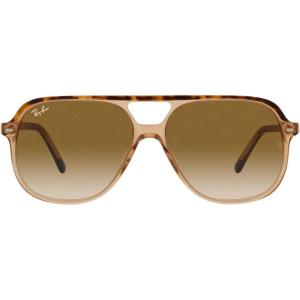 image:imageRayBan Rb2198 Bill Square SunglassesHavana on Transparent BrownClear Gradient Brown