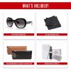 image:imageRayBan Jackie ohh ii RB4098 Cateye Sunglasses for Women BUNDLE with ACCESSORY EYEWEAR KITBlack  Grey Gradient