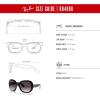 image:imageRayBan Jackie ohh ii RB4098 Cateye Sunglasses for Women BUNDLE with ACCESSORY EYEWEAR KITBlack  Grey Gradient