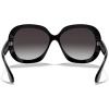 image:imageRayBan Jackie ohh ii RB4098 Cateye Sunglasses for Women BUNDLE with ACCESSORY EYEWEAR KITBlackLight Grey Gradient Dark Grey