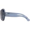 image:imageRayBan Jackie ohh ii RB4098 Cateye Sunglasses for Women BUNDLE with ACCESSORY EYEWEAR KITTransparent BlueDark Grey Polarized