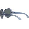 image:imageRayBan Jackie ohh ii RB4098 Cateye Sunglasses for Women BUNDLE with ACCESSORY EYEWEAR KITTransparent BlueDark Grey Polarized