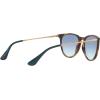 image:imageRayBan Junior Kids RJ9060s Erika Round SunglassesHavanaBlue Mirrored Red