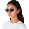 image:imageRayBan Junior Kids RJ9060s Erika Round SunglassesRubber FuchsiaDark Green