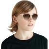 image:imageRayBan Junior Kids RJ9060s Erika Round SunglassesTransparent Light BrownBrown Gradient