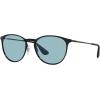 image:imageRayBan RB3539 Erika Metal Polarized Round SunglassesBlackEvolve Photochromic Blue to Violet