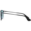 image:imageRayBan RB3539 Erika Metal Polarized Round SunglassesBlackEvolve Photochromic Blue to Violet